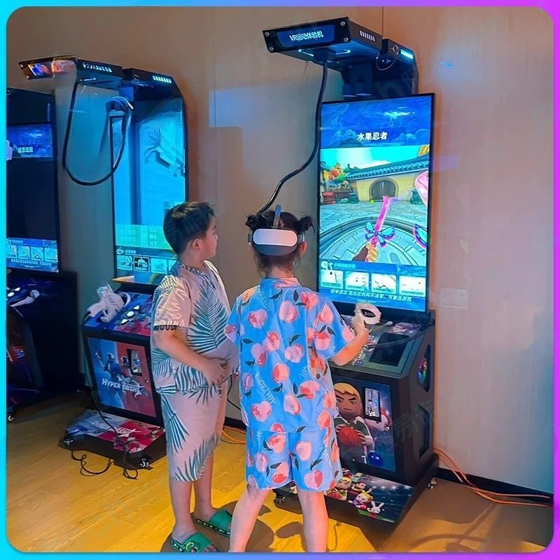 Immersive VR Shooting Somatosensory Integrated Box Console Battle Simulation Device for Game City Mall Scenic Area