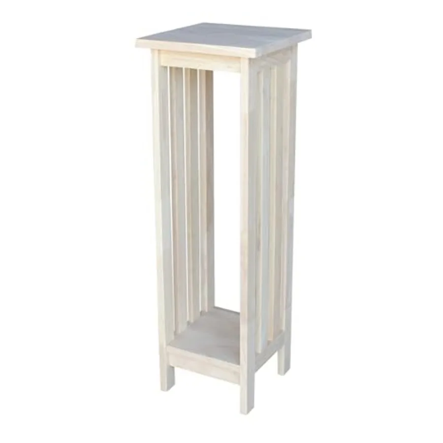

Подставка для растений International Concepts Mission Plant Stand High Solid Parawood, неокрашенная