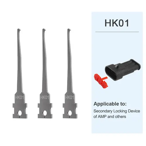 JRready Replacement Tip Kit for Extraction Tool &Terminal Release Tool for Deutsch,AMP/TE,Molex,Delphi,JST,Harting Connectors - Image 15