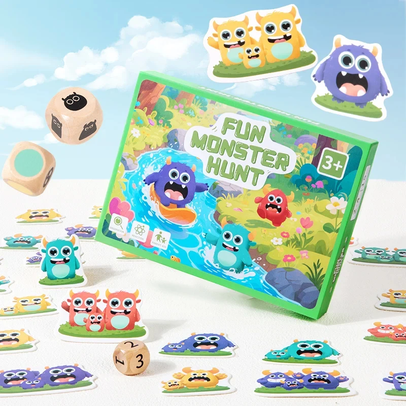 Children Matching Puzzle Toys Colors Geometric Shape Jigsaw Board Games Early Educational Interaction For Kids Battle