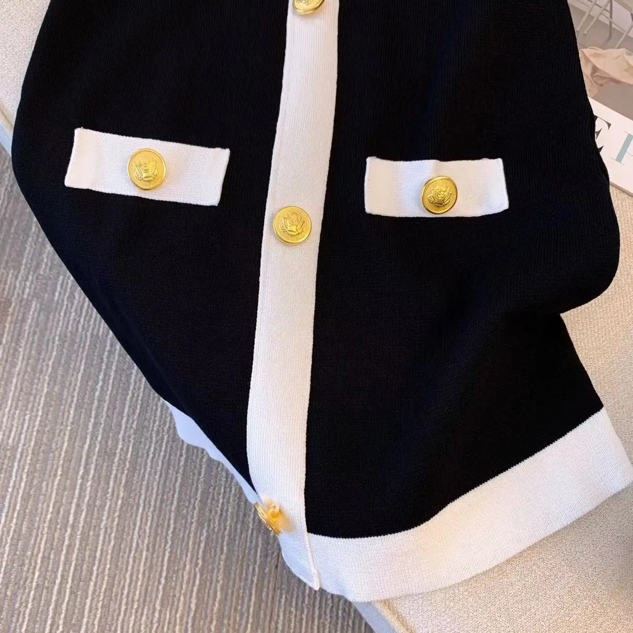 فستان قصير محبوك للنساء صيفي كاجوال معدني بصدر واحد فساتين نحيفة عالية الخصر أنيقة برقبة دائرية بدون أكمام #5