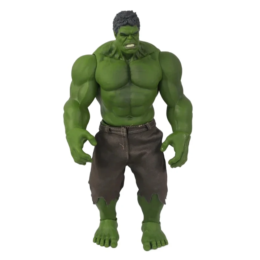 

42CM Incredible superhero Green Giant man Hulk Buster Age Of Ultron Hulkbuster PVC Action Figure Collection model kids gift toy