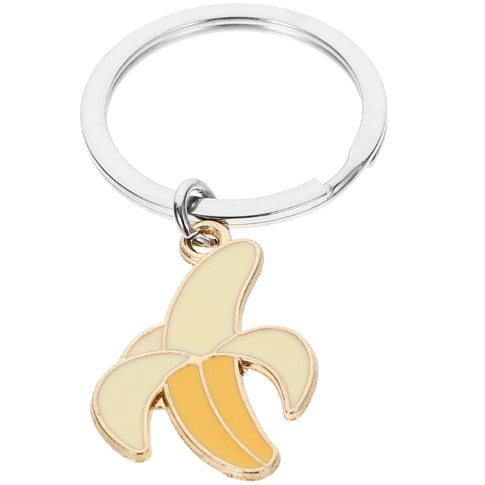 JOFunny Bananas Key Ring, Fashion, Bag Pendant, Charm, Bandana Continent Chain, Kawaii