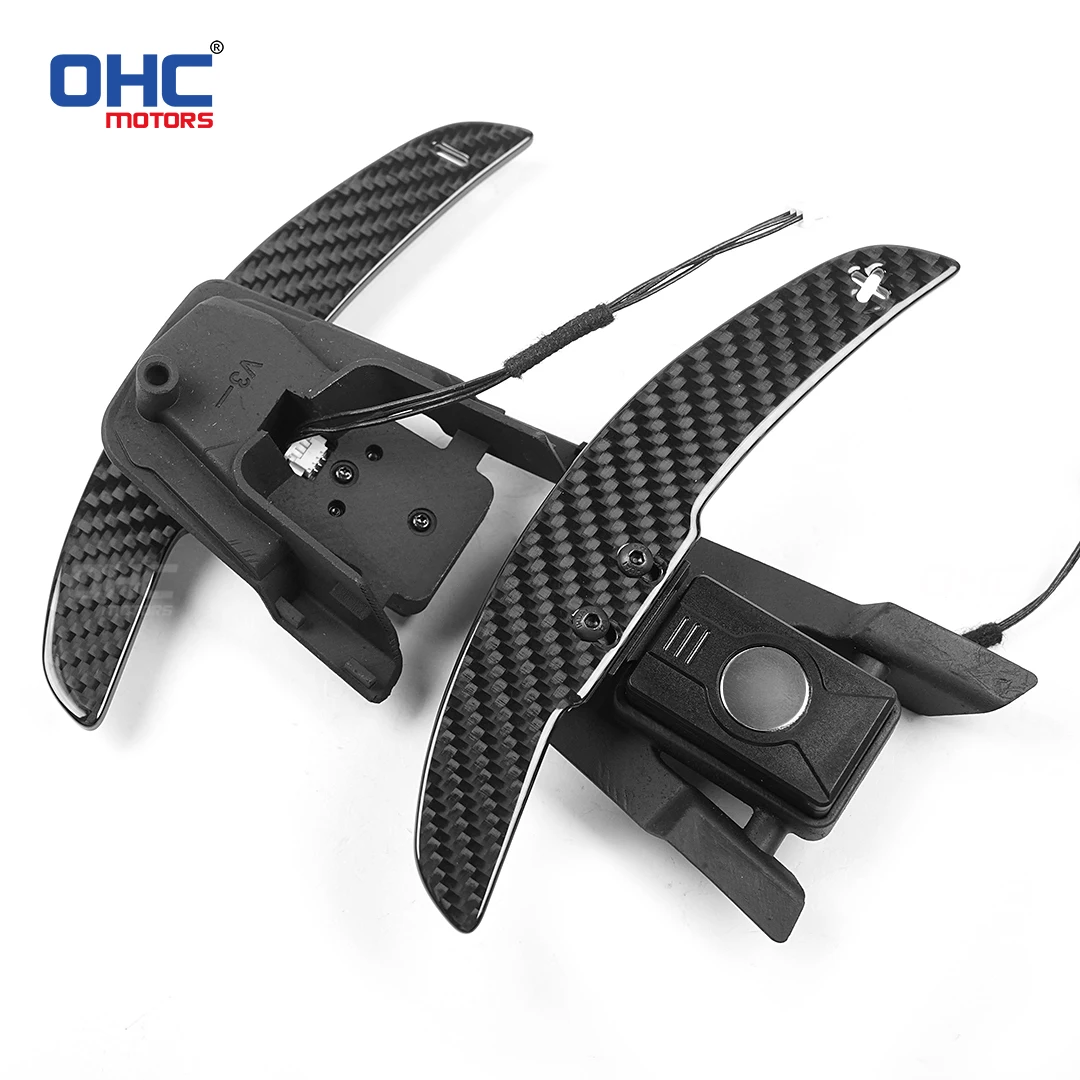 

OHC глянцевый магнитный переключатель из углеродного волокна для Golf MK7 MK7.5 Golf R Scirocco с использованием технологии магнитного всасывания