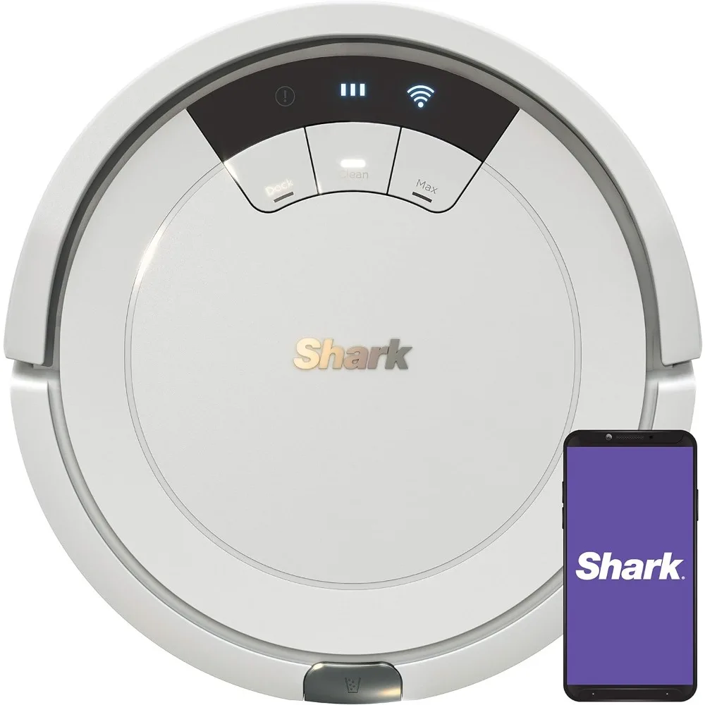 

Robot Vacuum, Tri-Brush System, Wifi Connected, 120 Min Runtime, Works with Alexa, Multi Surface Cleaning