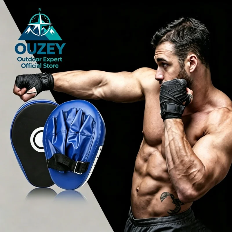 2PCS Boxing Mitts, MMA Punching Focus Mitts, Kickboxing Muay Thai Pads, Training Boxing Target Pads/Gloves, Men & Women Gift