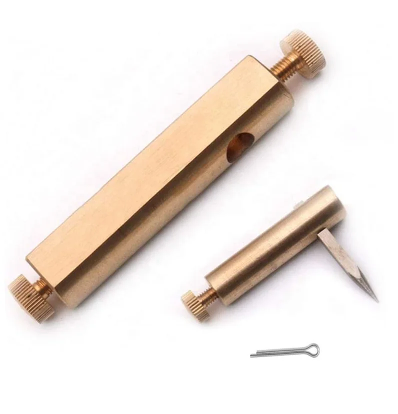 Violin Making Tools Brass Purfling Inlay Inlaid Groove Maker Carver Luthier Tool Musical Instrument Gold