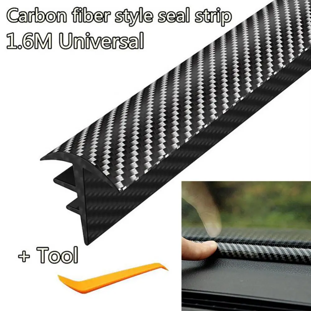 

1.6m Universal Auto Car-Styling Dashboard Sealing Sticker Strip Interior Decor