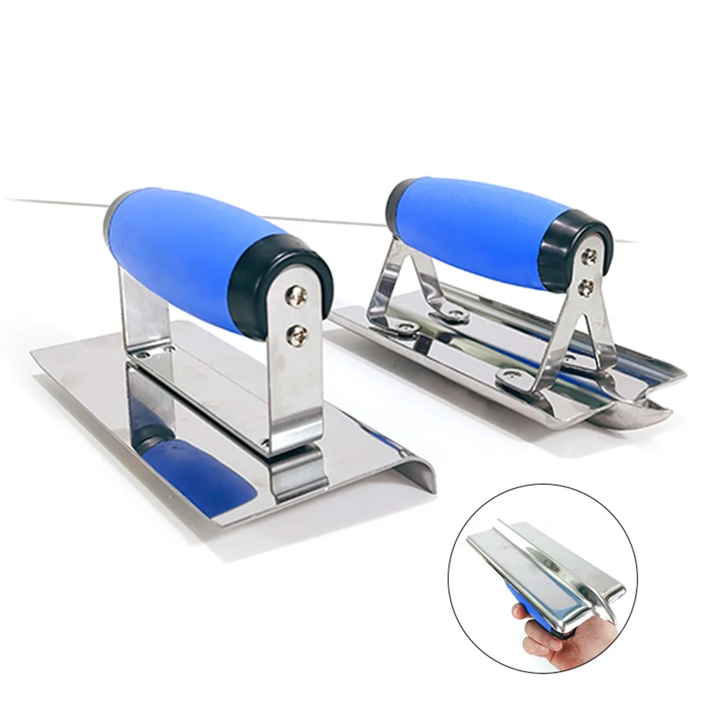 1 шт., штукатурный шпатель, поплавок, шпатель для пола, шпатель для бетона, квадратные углы, канавка, резак для затирки, строительный инструмент, скребковая шпаклевка