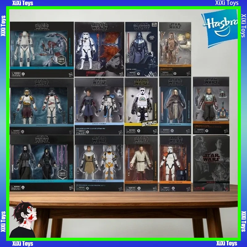 新品在庫あり-ハスブロ-スターウォーズ-ブラックシリーズ-共和国クローン-アクションフィギュア-共和国クローン-コレクタブルおもちゃ-ギフト