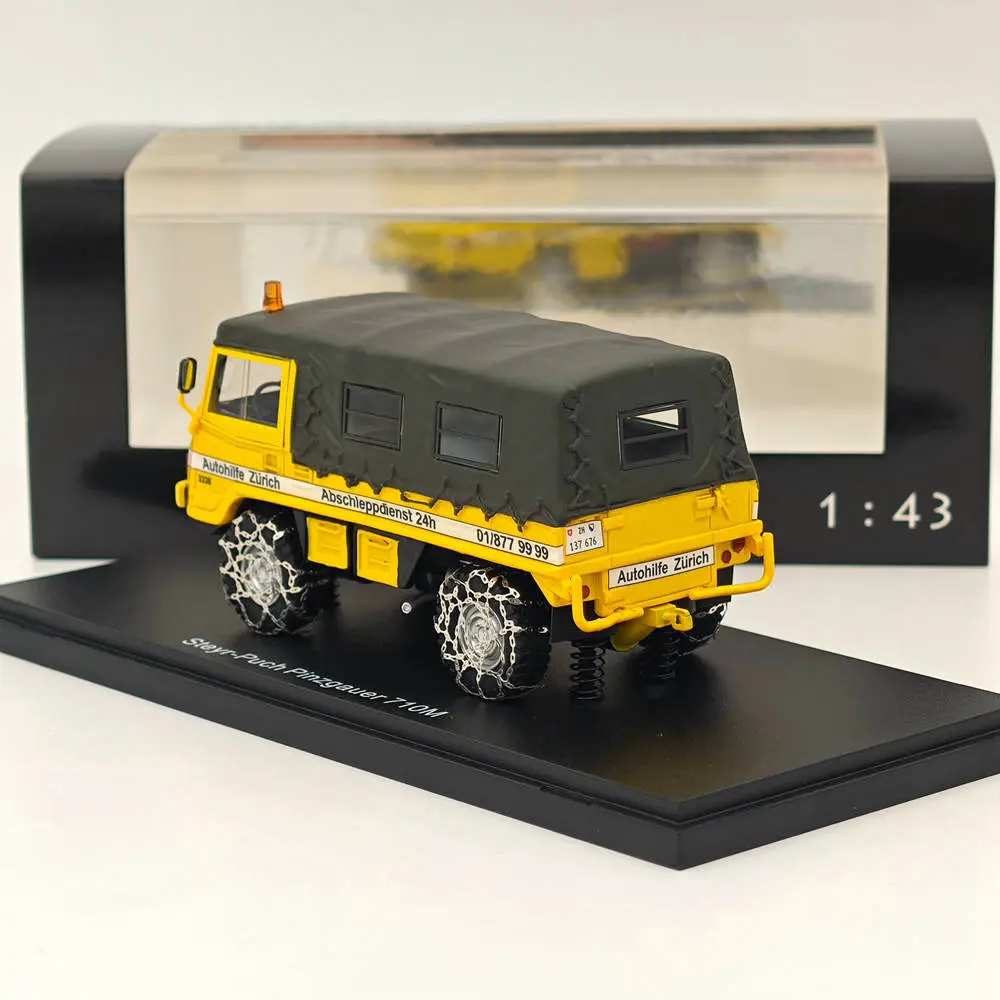 NEO 1/43 for Steyr-Puch Pinzgauer 710M Resin Models Car Colllection Auto Toys Gift Yellow