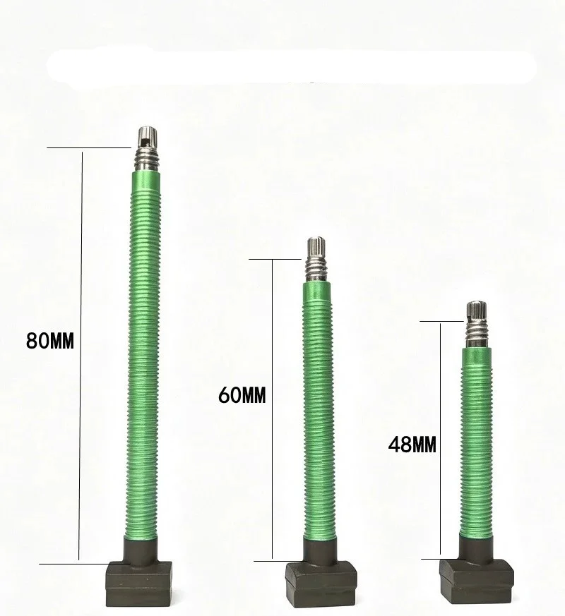 BHE CNC Presta Tubeless-Ventile aus Aluminiumlegierung 60/80mm für Rennräder, Fahrradfelgenventil aus Aluminiumlegierung – Detail 6