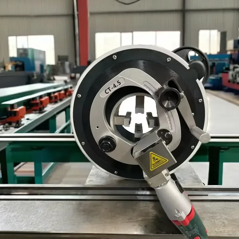 for Rail Pipe Saw Cutting Machine Industrial 304 Stainless Steel Pipe Cold Cutting Beveling Machine