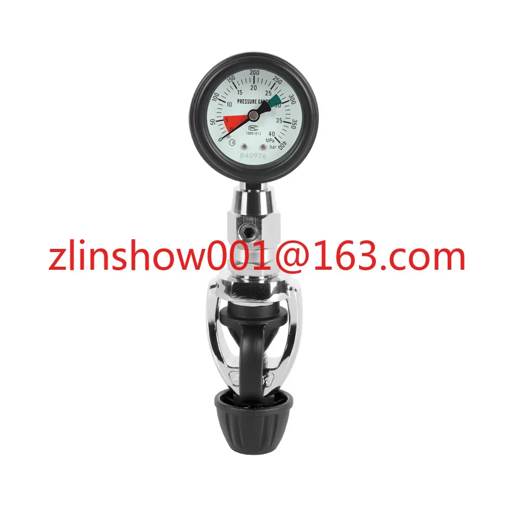 

Diving Gas Cylinder Pressure Gauge - Scuba Diving Back Fly Side Hanging Jacket Residual Pressure