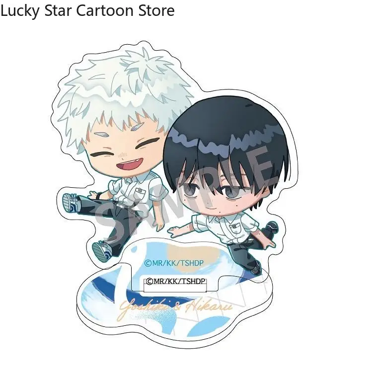 Tsujinaka Yoshiki Indou Hikaru Q-نسخة الاكريليك حامل نموذج أنيمي الصيف Hikaru Died حلية الشكل تأثيري Kawaii ديكور