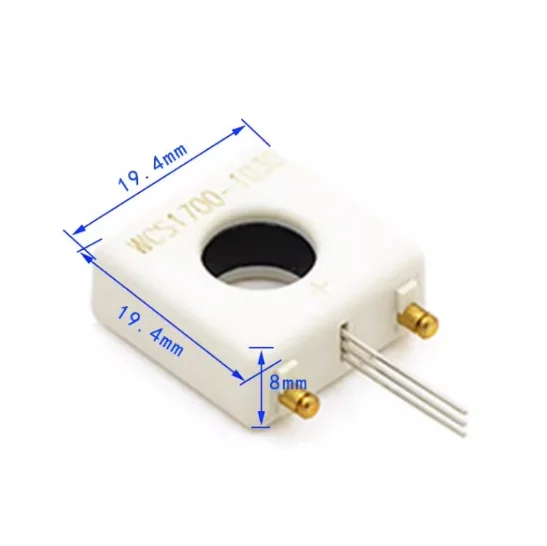 Sensor de corriente Hall WCS1700/1600 con protección contra sobrecorriente de cortocircuito ajustable 35A/70A