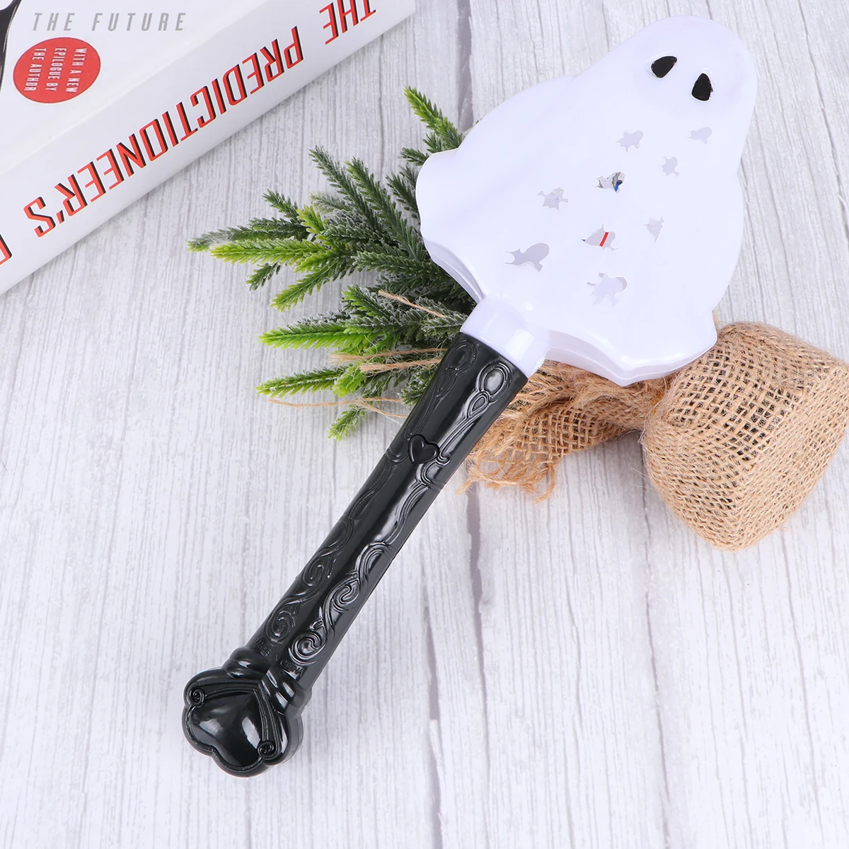 

Halloween Ghost Glowing Stick Halloween Glow Sticks Flashing Luminous Wand for Parties Night Activities Carnivals