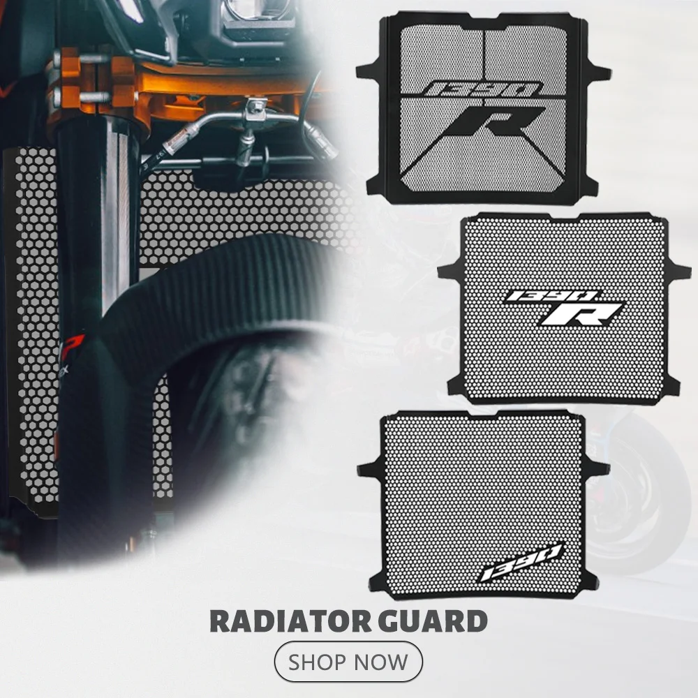 New Motorcycle Aluminium Radiator Protection Grille Guard Protector Cover For 1390 Super Duke R Evo 1390Super Duke R 2024-2025
