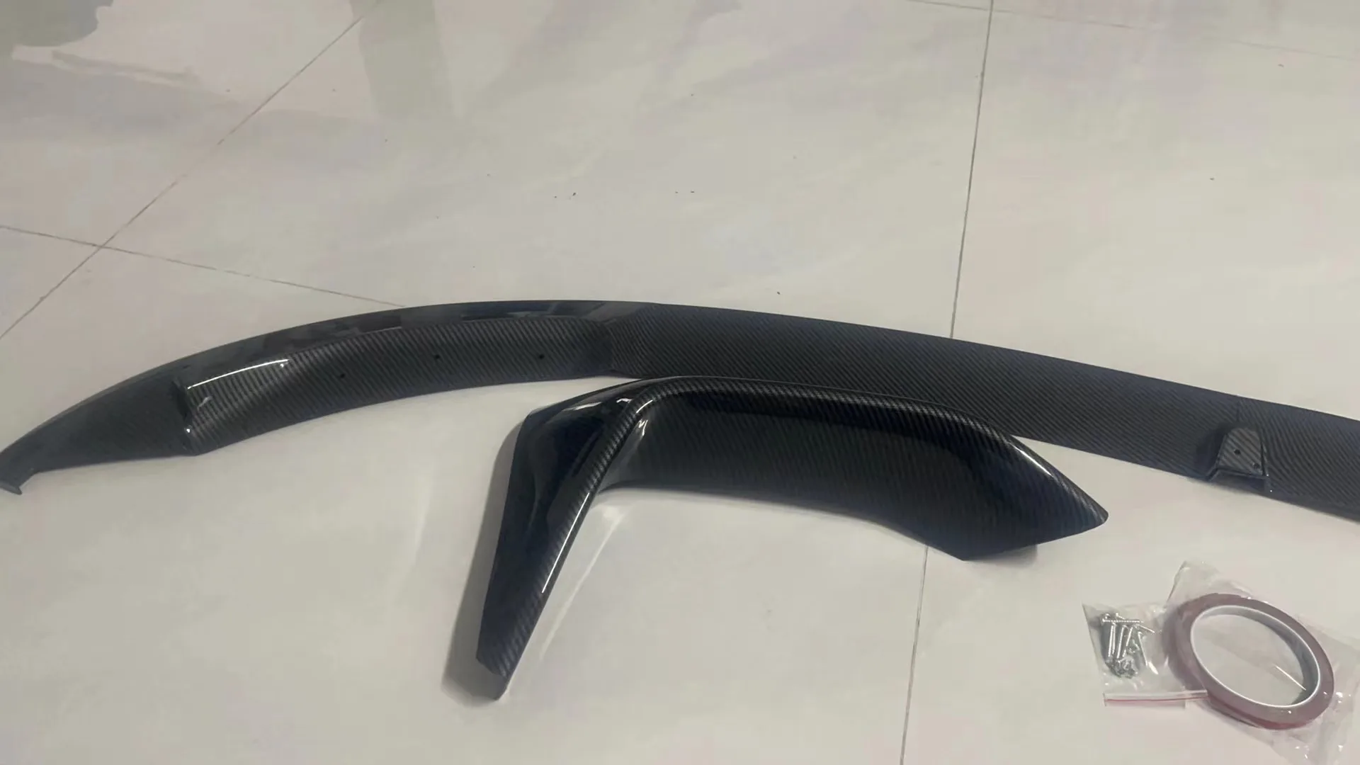 High Quality ABS Car Lower Front Bmuper Lip Spoiler for BMW M3 F80 M4 F82 MP Style·2014-2020 Glossy Black Accessories Body Kits