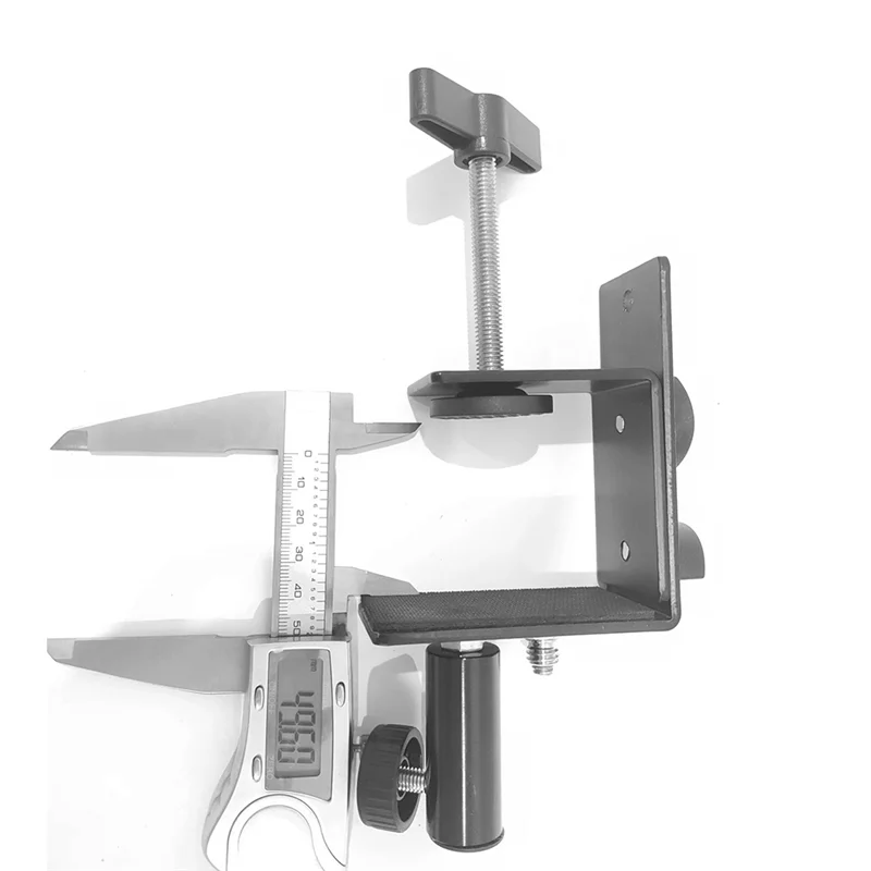 Сверхмощный настольный зажим для крепления на стол для микрофона, подставка для микрофона, держатель, кронштейн для настольной лампы, зажим с адаптером 1/4