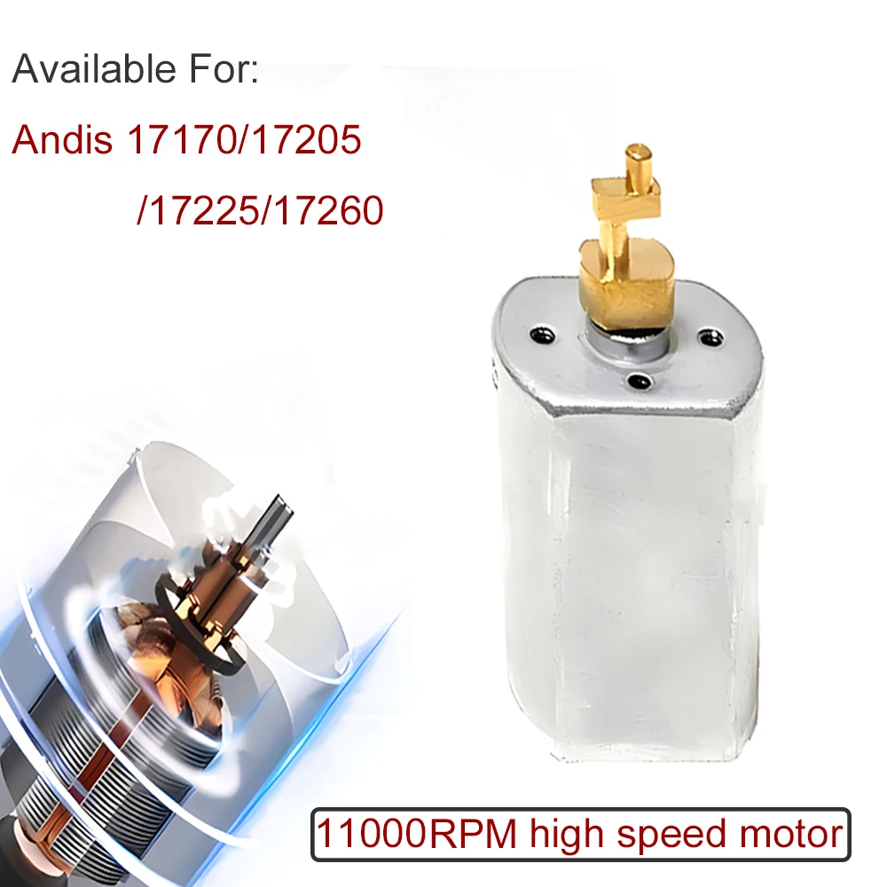 

Для Andis электробритва Motor 11000RPM, совместим с моделями 17170/17205/17225/17260, высокое качество, длительное использование