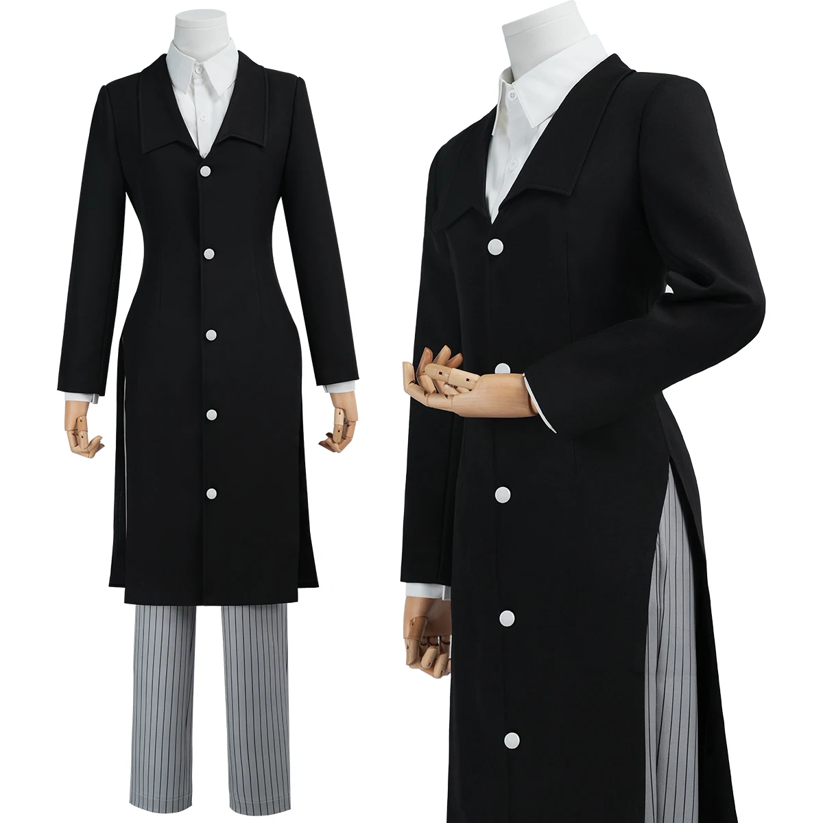 

HOLOUN Enmu Dream Anime Cosplay Costume Coat Pants Shirt Halloween Christmas Convention