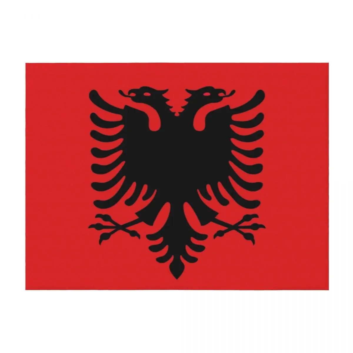 

The flag of Albania Throw Blanket Comforter blankets and throws Blankets For Baby for winter Blankets