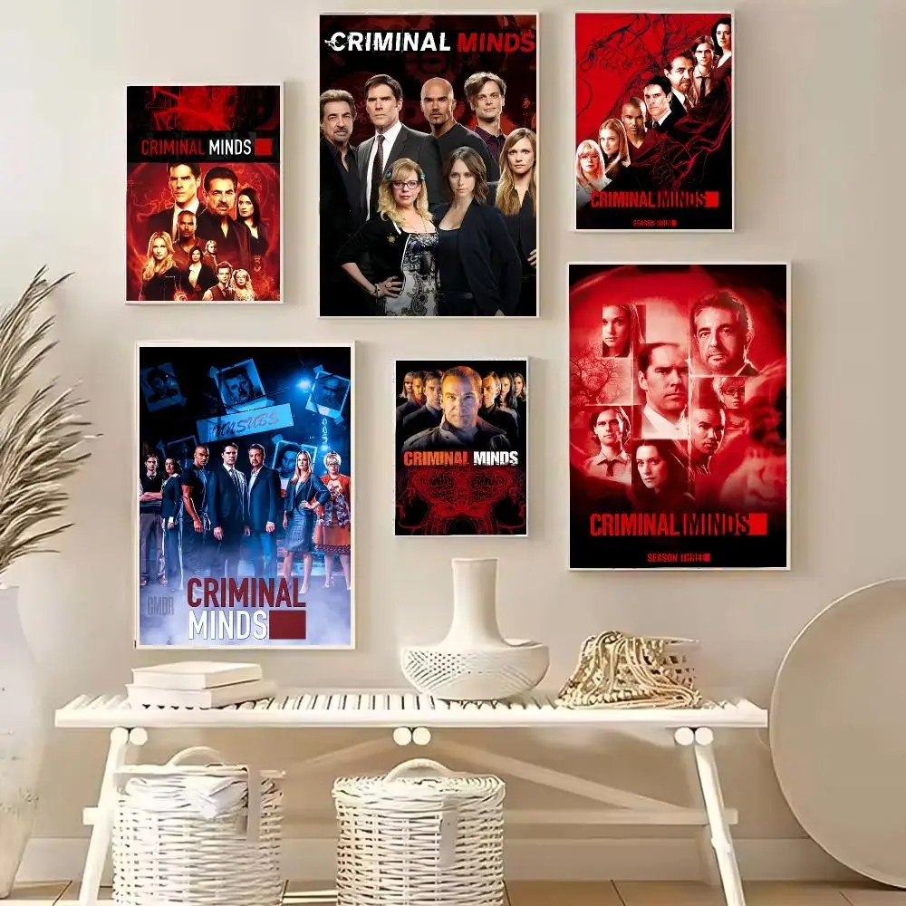 TV Series Criminal Minds TV Series Painting Calligraphy Stylish Canvas Poster Wall Art for Home Decor Gift