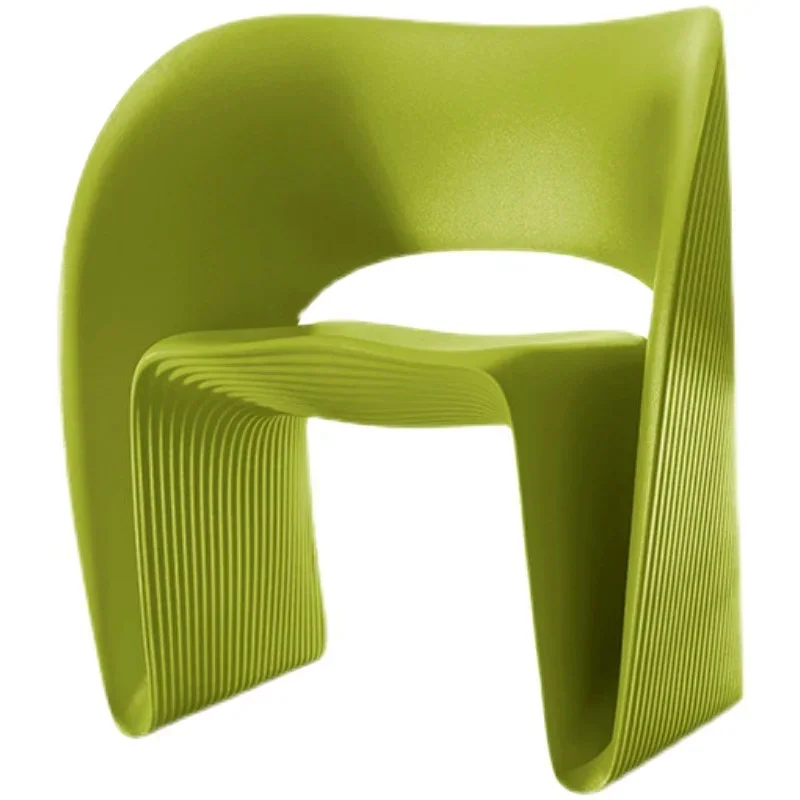 

Shell Chair Italian Creative Thread Chair FRP Special-Shaped Artistic Personality