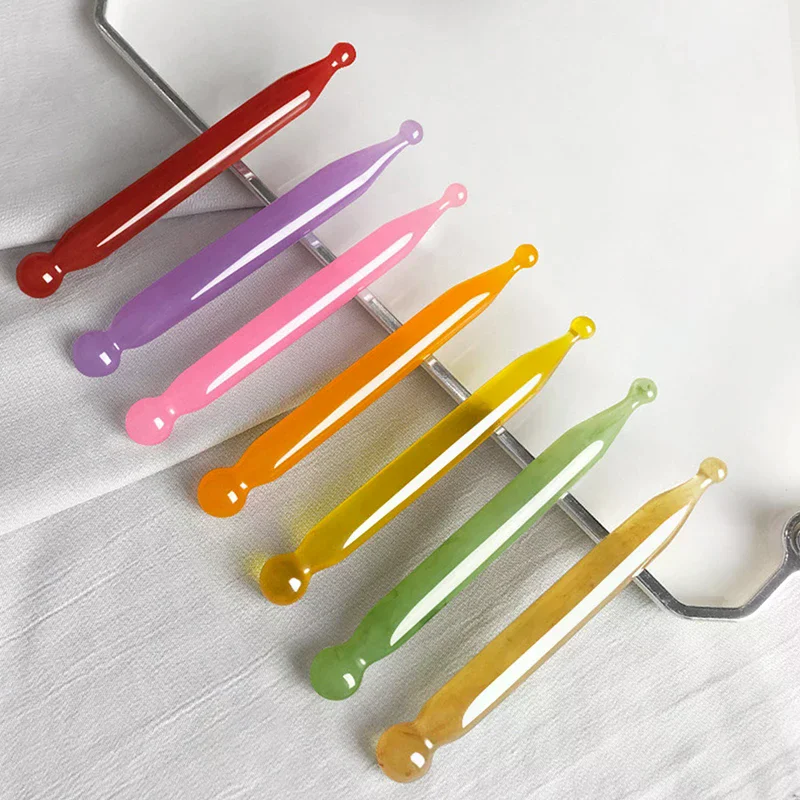 1pcs Natural Jade Stick Stone Gua Sha Facial Massage Acupunctur Point Pen Chinese Medicine Guasha Beauty Messager Tool
