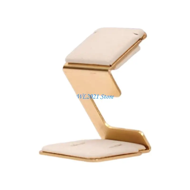 G5GC Metal Display Stand Z Type Jewelry Showccase Shelf for arring/netclace/watches #5