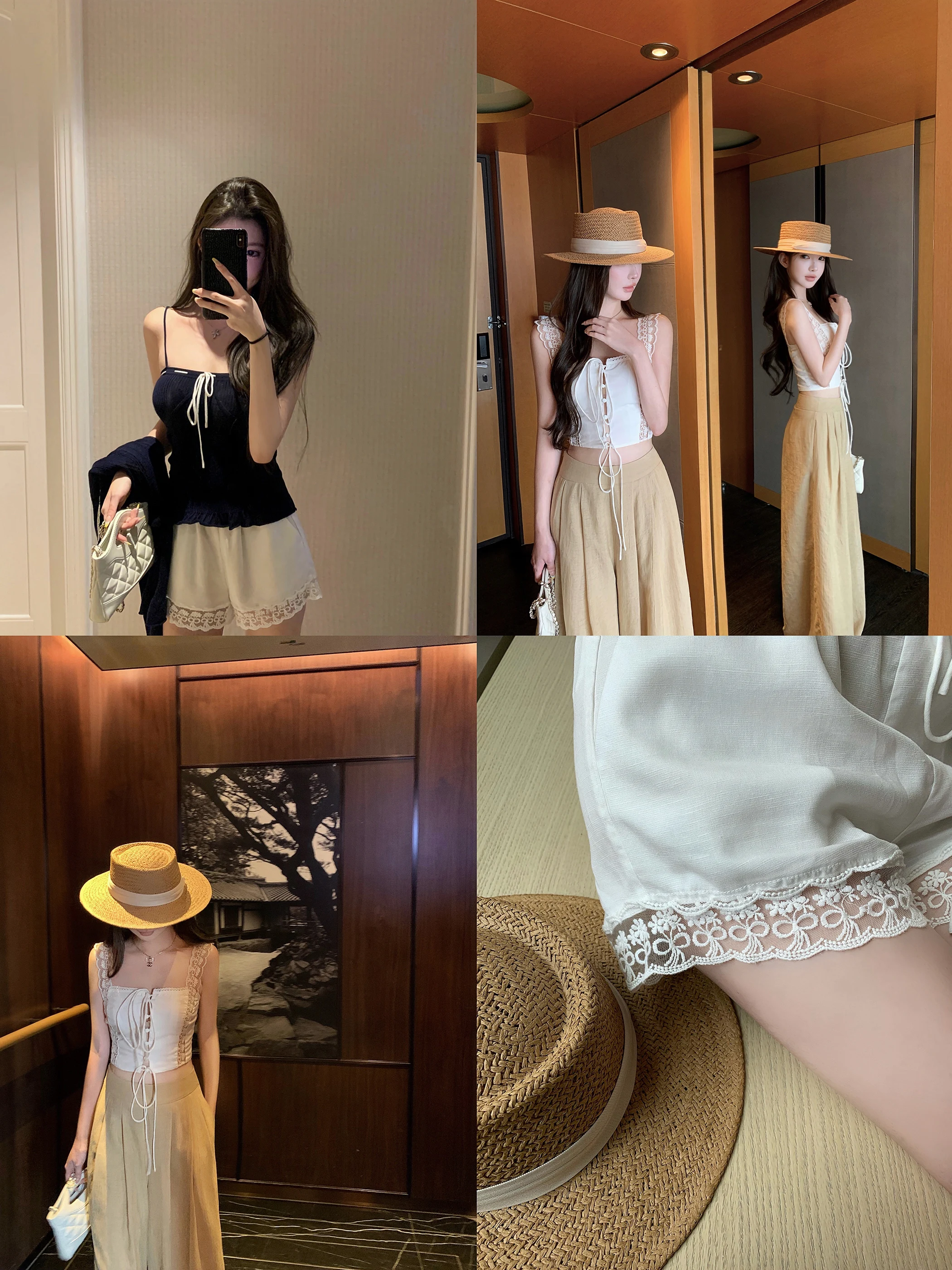 

CHICYOU женский комплект с вышивкой и вырезом на эластичной резинке на талии, летняя модная одежда, костюм из двух предметов