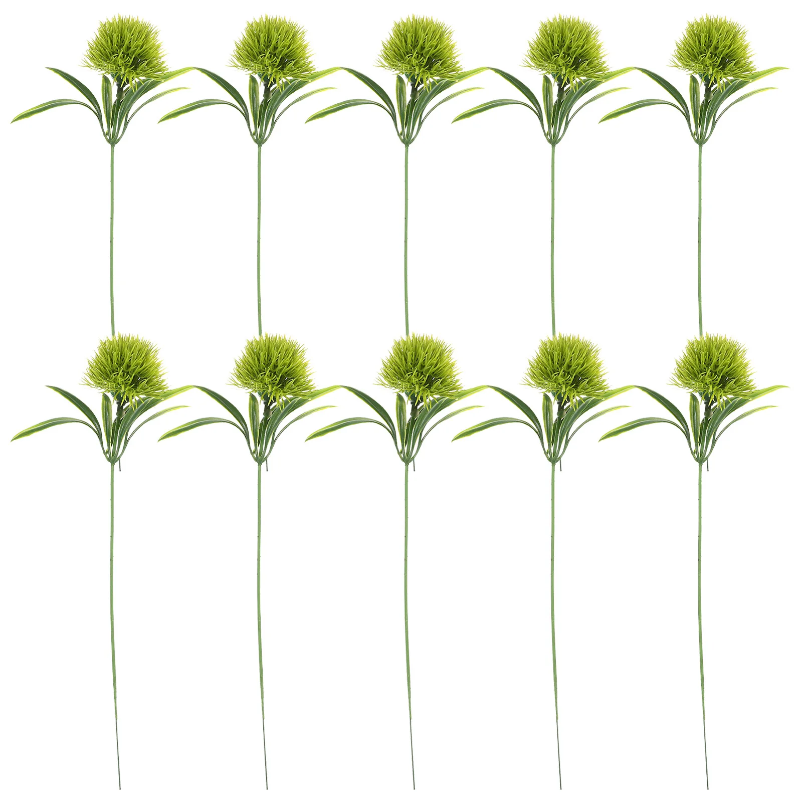 

10Pcs Plastic Dandelions Lifelike Faux Dandelions Ornament for Home Wedding Decoration Faux Flower Simulation Dandelion Flowers