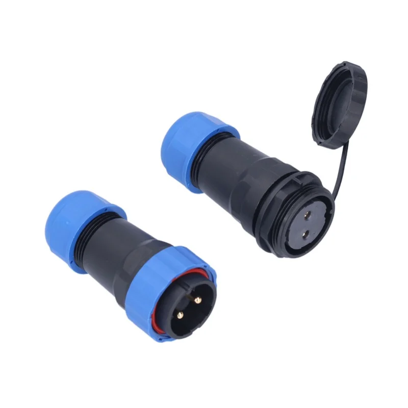 

Авиационный разъем SP28, док-тип, 45А, высокотоковый, IP68, водонепроницаемый, 2-контактный