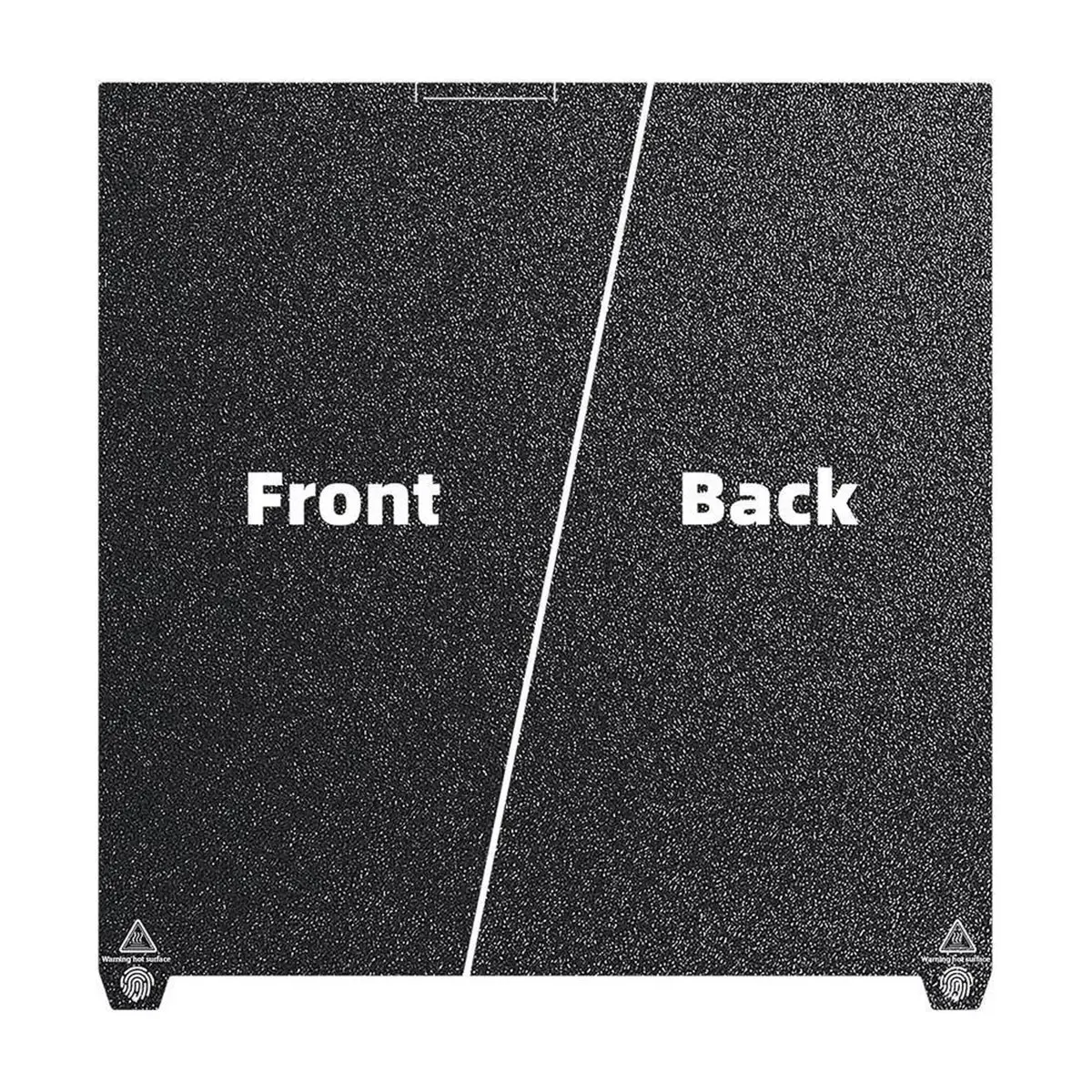(A12R] For K2 Build Plate for K2 Plus 370x370 Spring Steel Sheet PEI Textured Buildplate 3D Printer Accessory
