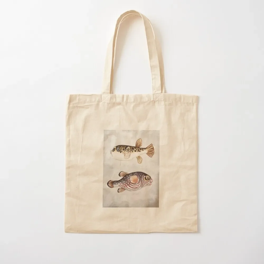 

Puffer Fish Tote Bag Women's beach bags Handbags women university shopper bag Tote Bag