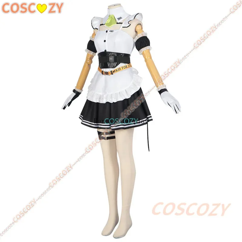 qq681Nikke Die Göttin des Sieges Soda Cosplay Kostüm Nikke Kawaii Sexy Anzug Frau Maid Uniform Geburtstag Spiel Event G