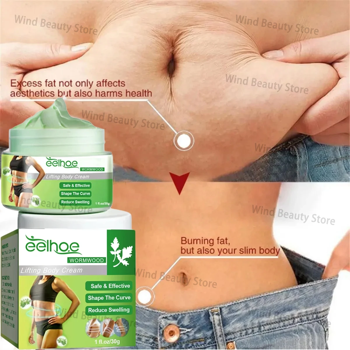 Slimming Cream Weight Loss Remove Cellulite Fast Belly Fat Burning Massage Lift For Tighten Firming Shaping Body Care Products