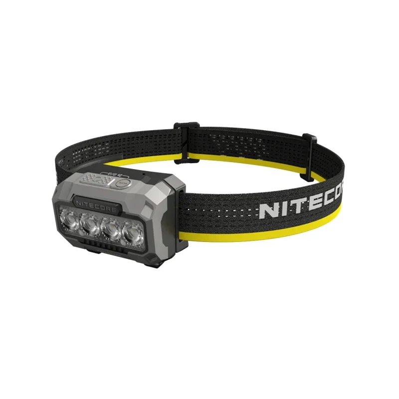 NITECORE HA23 UHE كشافات التخييم 600 لومن 3 درجات حرارة اللون تشمل 3 * بطارية AAA مصباح أمامي خفيف الوزن مقاوم للماء