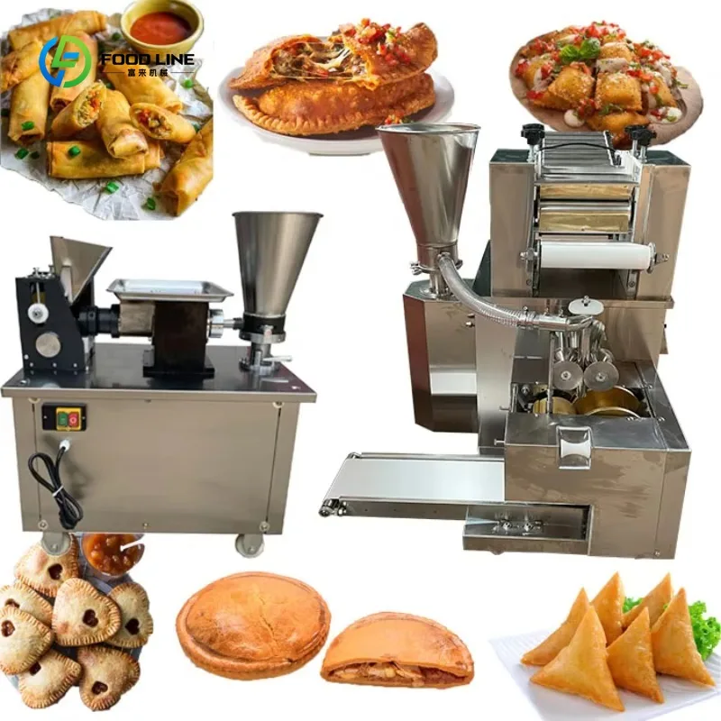 Dumpling Machine Manufacturer Pan Fried Dumpling Machine Automatic Indian Samosa Machine