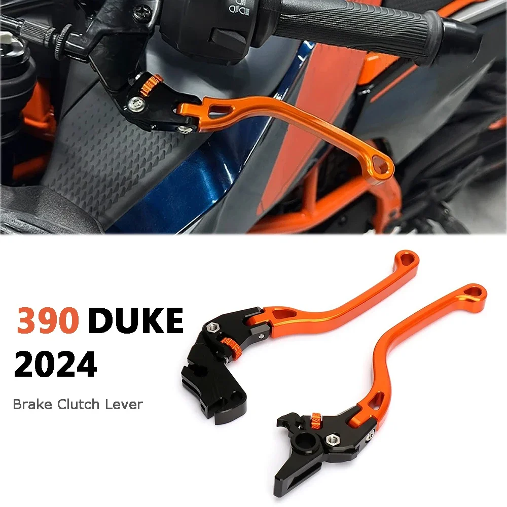 

CNC Aluminum Adjustable Brake Clutch Levers For 390 Duke 390Duke 390 DUKE 390DUKE 2024 Motorcycle Accessories
