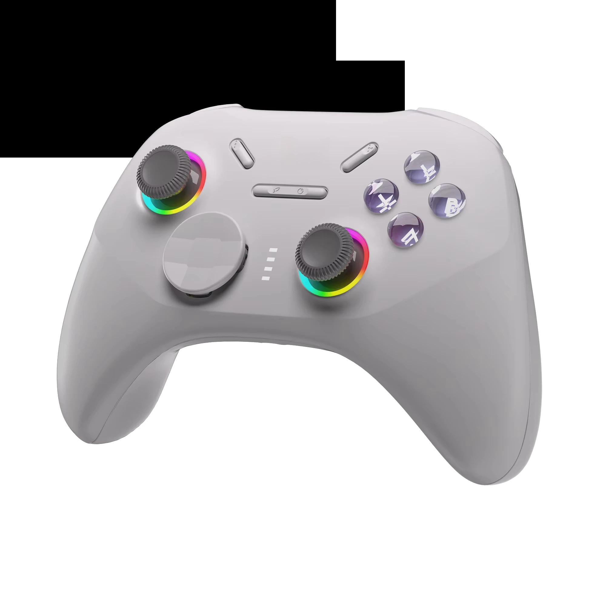 15V2 Wireless Gamepad RGB Lighting Vibration Game Controller Mobile Joystick Computer Switch IOS Android Game