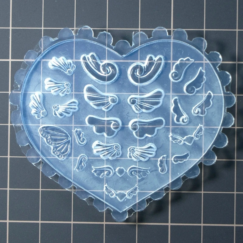 Butterfly Embossing Silicone Mold Nail Art Carving Mold Suitable for Diy Nail Art Decoration Supplies Nail Template Tool