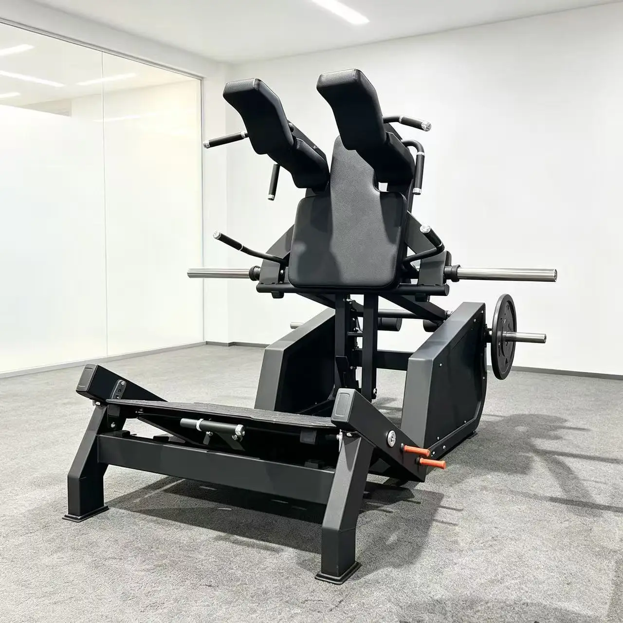Commercial Fitness Equipment Powerful Mechanical Squat Machine Arms Legs Workout Multi-Functional Steel Frame Adjustable