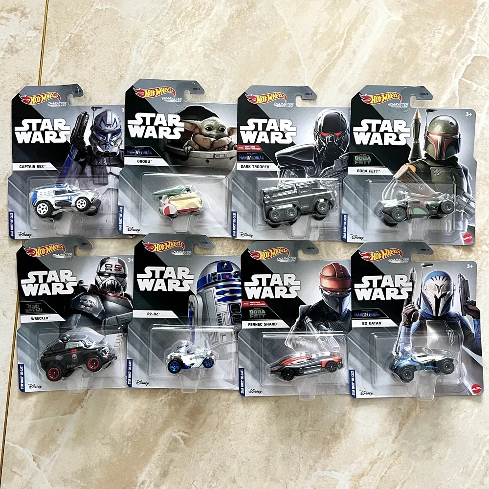 Hot Wheels Premium Star Wars Car Toy 1:64 Model Car Hotwheels Toy Car 1/64 Toys for Boys Cars Disney  Diecasts & Toy Vehicles