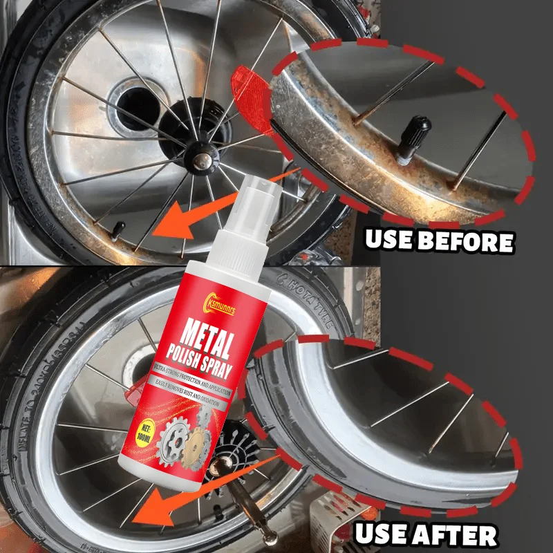 Car Rust Removal and Anti-Rust Spray, Iron Powder Rust Remover, Car Maintenance Cleaning Tools, Car Rust Cleaner for Paint. Gent