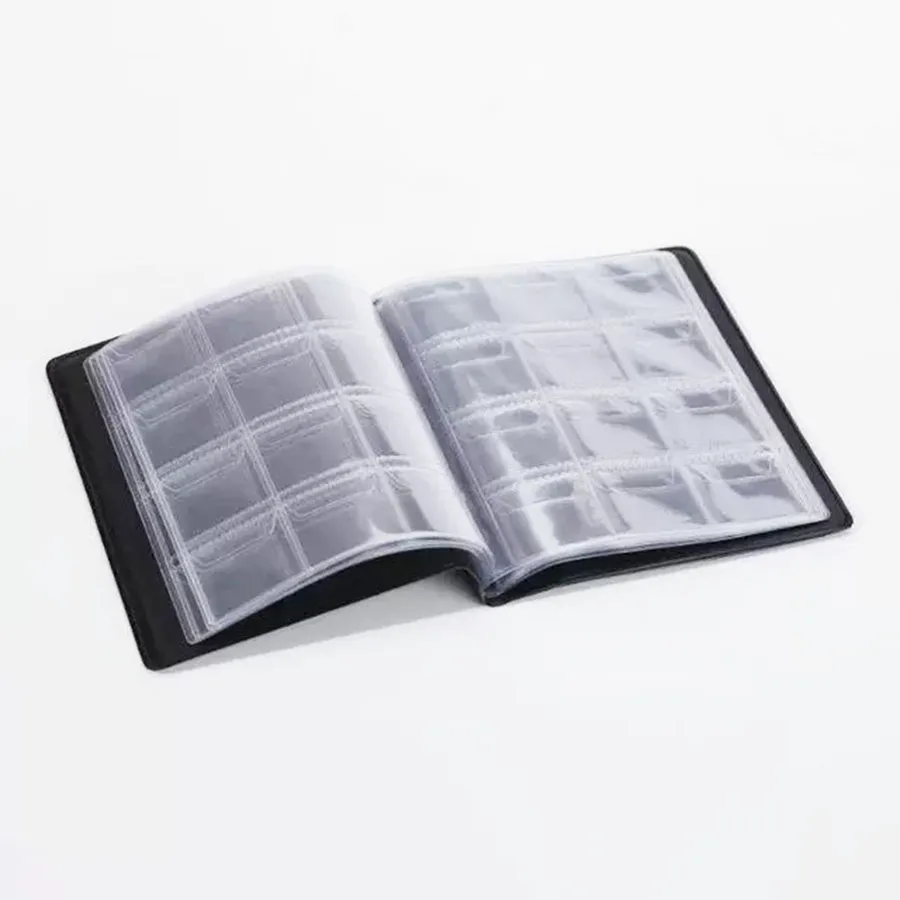 Sharknag 1 set di album di monete piccole con inserto diretto per monete commemorative, album da collezione di monete in rame