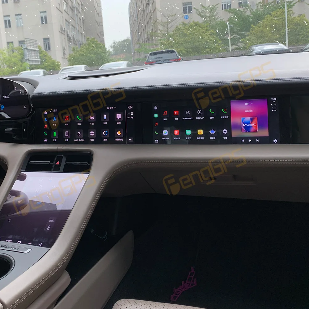 

Android 14 11 Inch Taycan Co Pilot Entertainment Screen For Porsche Taycan 2019-2025 GPS Navigation Multimedia Player Car Radio