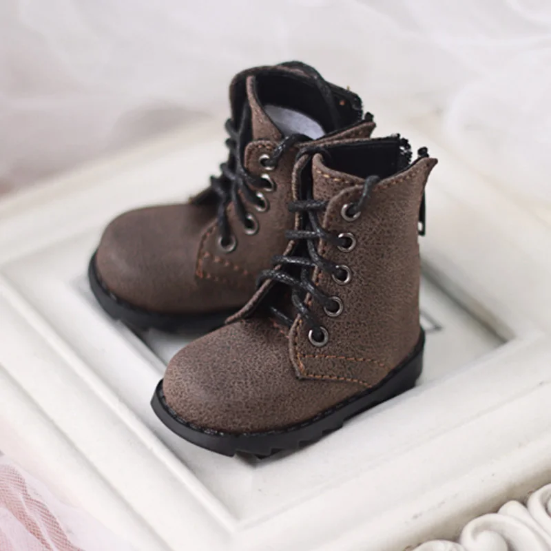 1/4 BJD Shoes boy MSD Casual Nubuck leather boots Supper Dollfie DREAM MID DK LUTS SOOM DOD Dollmore Luts AOD DZ AF