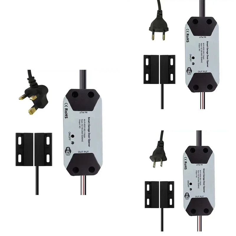 

T23C Tuya WIFI умный контроллер открывания гаражных ворот приложение голосовое управление интеллектуальный переключатель поддержка семейного совместного использования